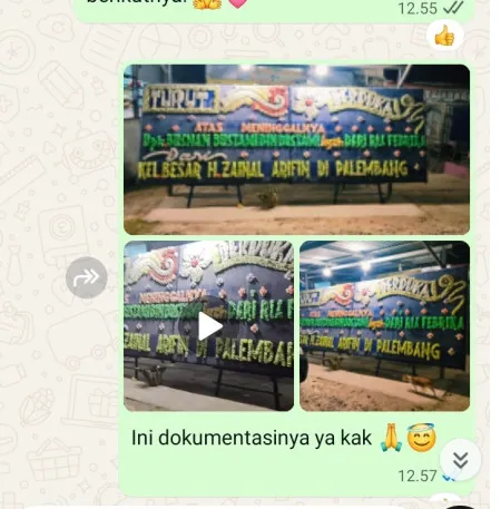 Pengiriman Papan Bunga Duka Jatirasa