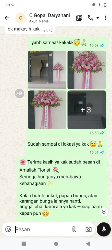 Pengiriman Karangan Bunga Jatirasa
