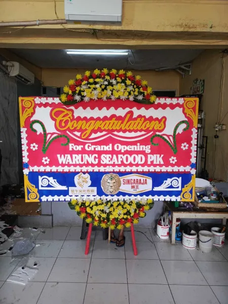 Papan Bunga Ucapan Selamat Jatirasa