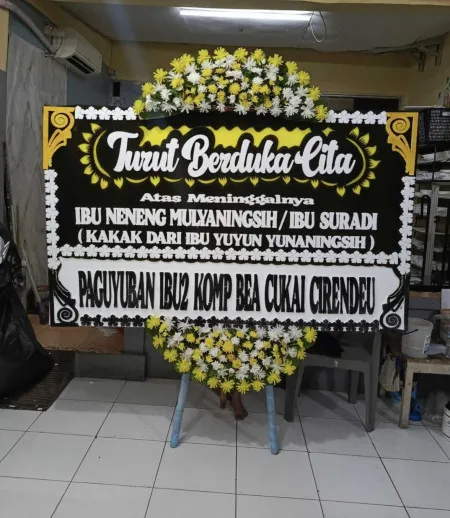 Papan Bunga Duka Jatirasa