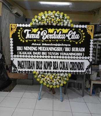 Papan Bunga di Jatirasa